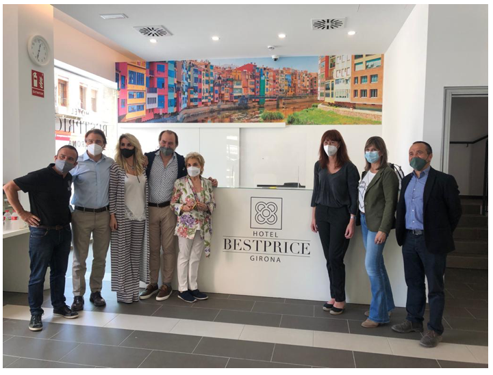 La alcaldesa de Girona inaugura oficialmente el hotel BESTPRICE Girona que aspira a situarse como destino de reuniones de empresas tecnológicas y startups
